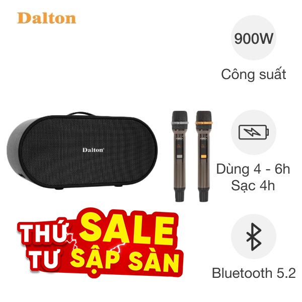 Loa karaoke xách tay Dalton K225C