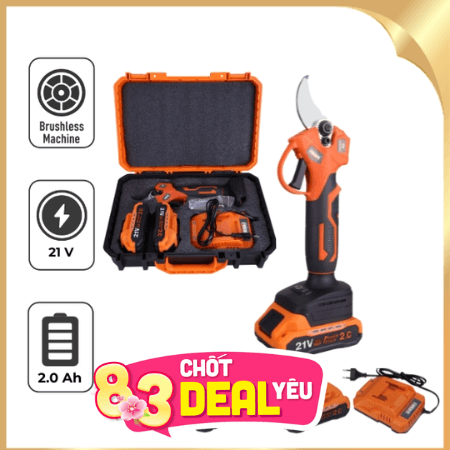 Máy tỉa cây dùng pin Finder 21V FD10362126