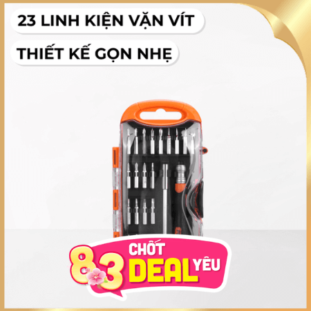 Bộ vặn vít 23 món Finder 193225