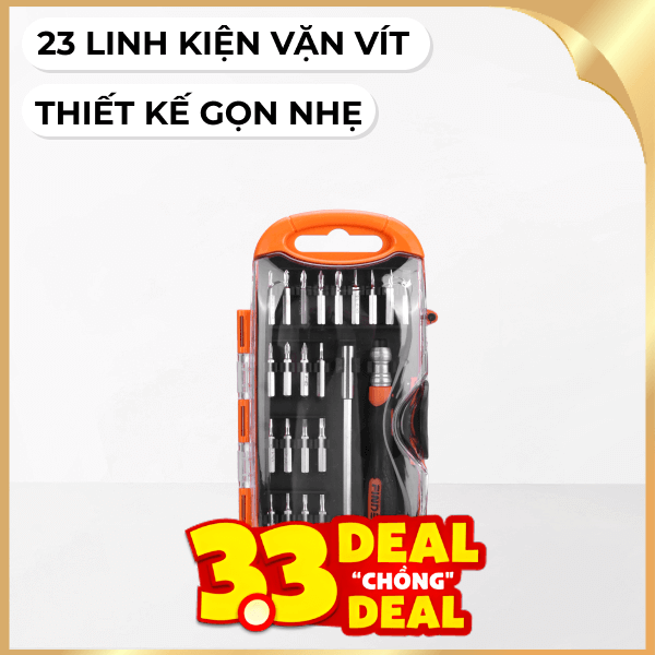 Bộ vặn vít 23 món Finder 193225