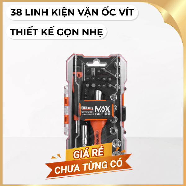 Bộ vặn vít 38 món Finder 193235
