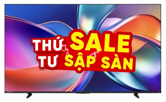 Smart Tivi QLED Hisense 4K 55 inch 55Q6Q