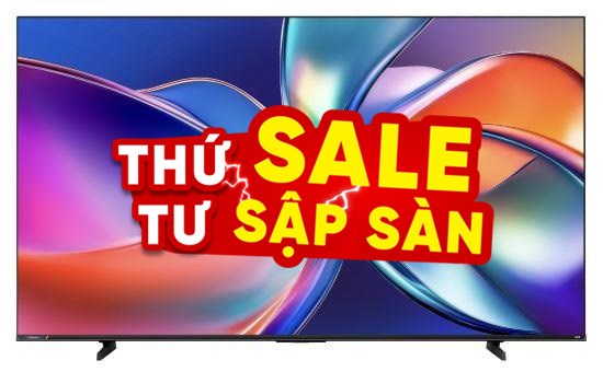 Smart Tivi QLED Hisense 4K 75 inch 75Q6Q