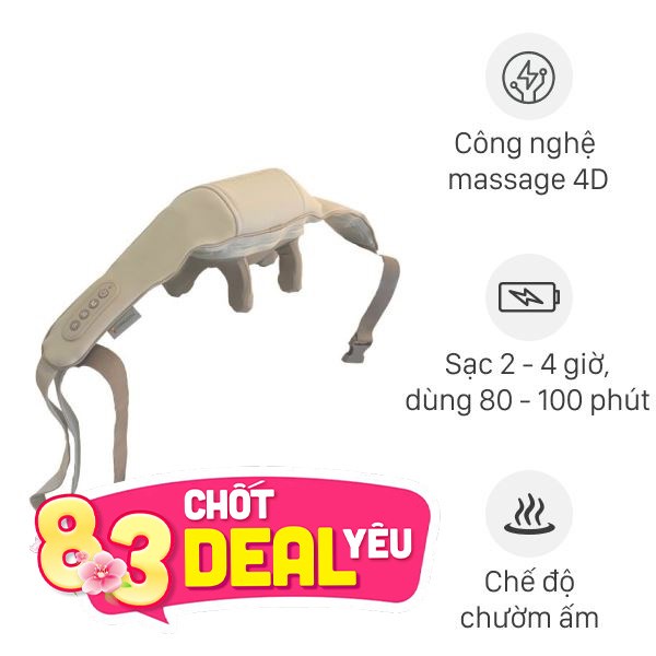 Máy massage cổ vai gáy Poongsan N18-BR