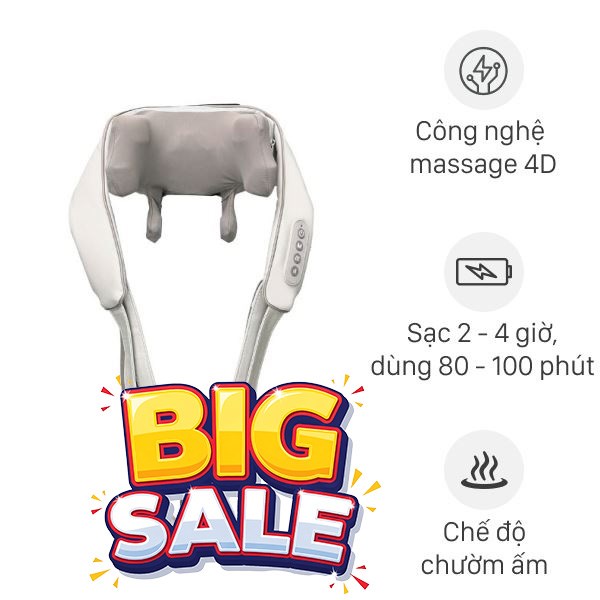 Máy massage cổ vai gáy Poongsan N18-GR