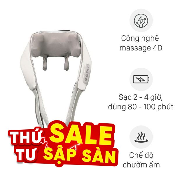 Máy massage cổ vai gáy Poongsan N18-GR