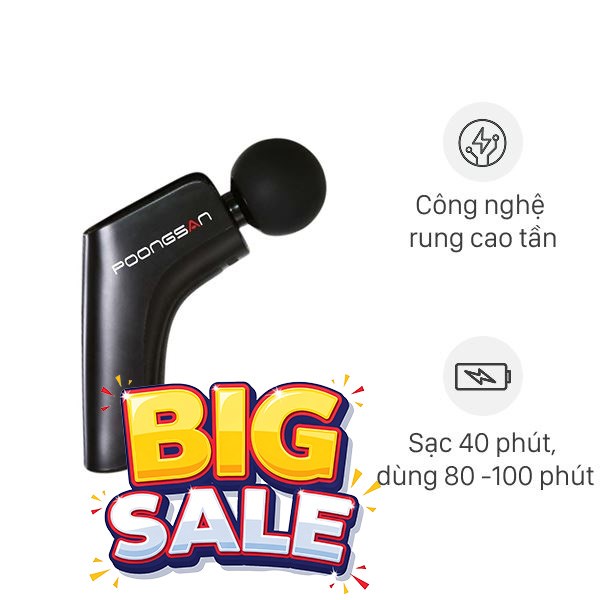 Súng massage Poongsan G24-BA