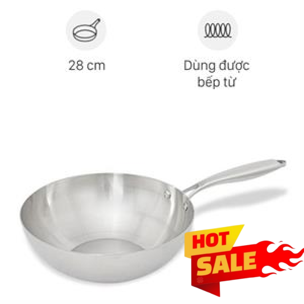 Chảo inox sâu đáy từ AVA CW-TP001W