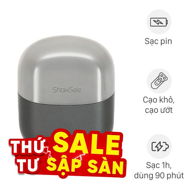 Máy cạo râu khô và ướt Showsee KM10