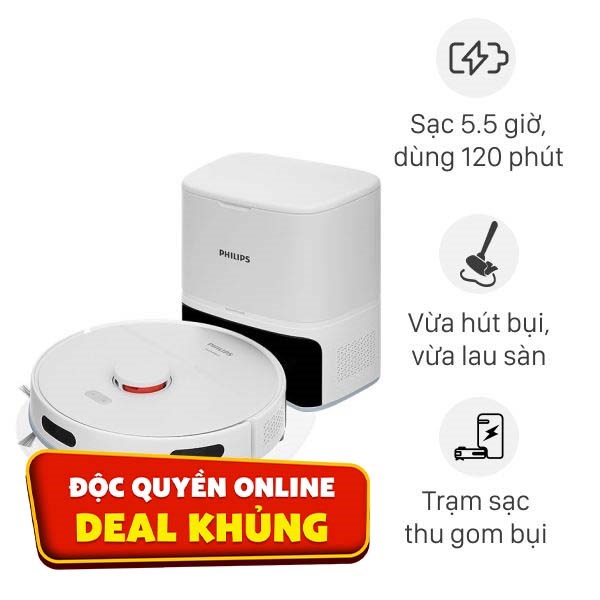 Robot hút bụi lau nhà Philips XU2100/25