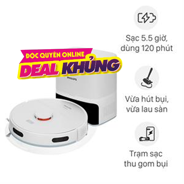 Robot hút bụi lau nhà Philips XU2100/25