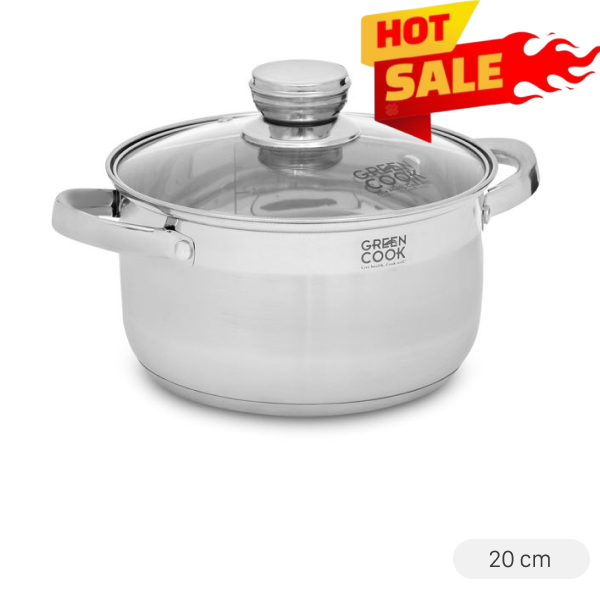 Nồi inox 3 đáy Green Cook GCS2515-20IH