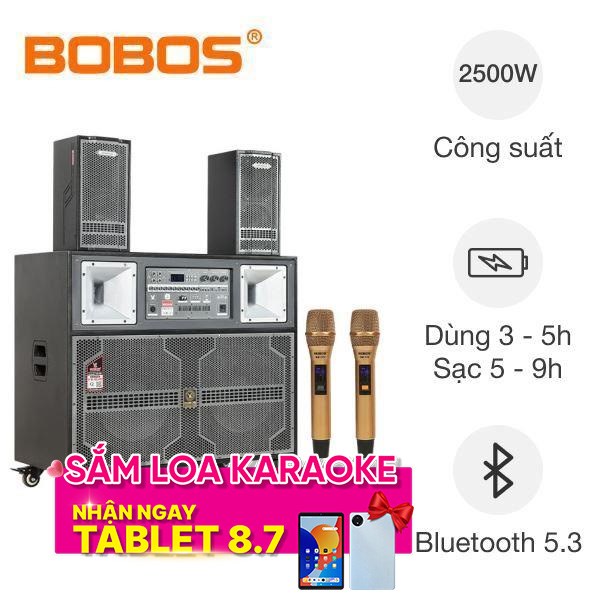 Loa kéo karaoke BOBOS BS-989