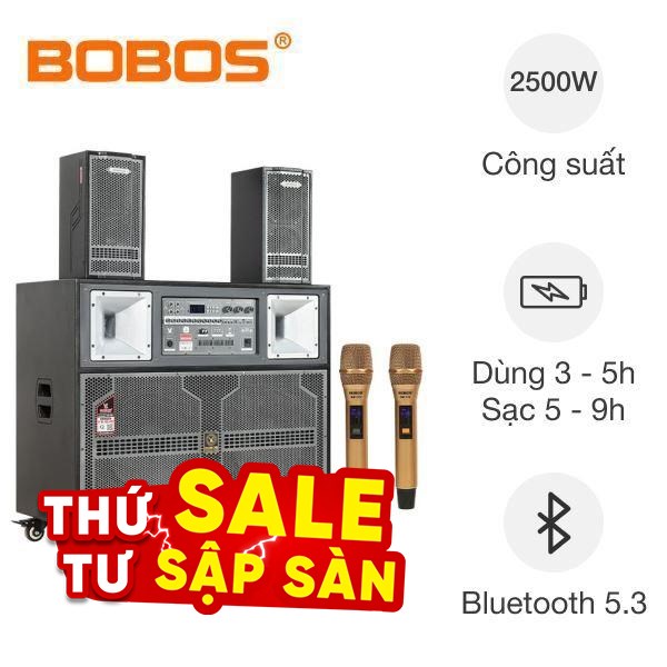 Loa kéo karaoke BOBOS BS-989