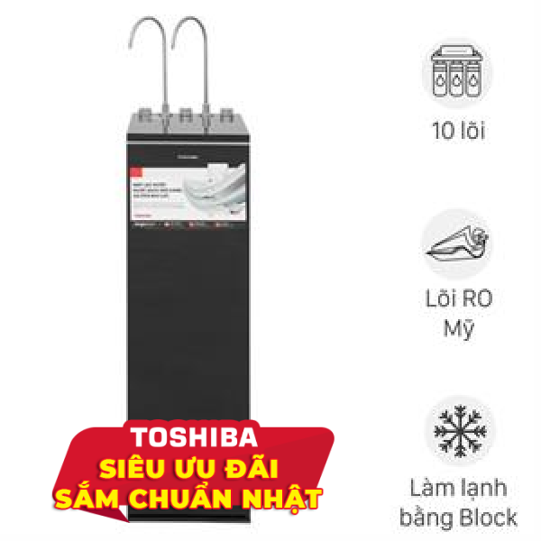 Máy lọc nước RO nóng nguội lạnh Hydrogen Toshiba TWP-WA3SVN(K)