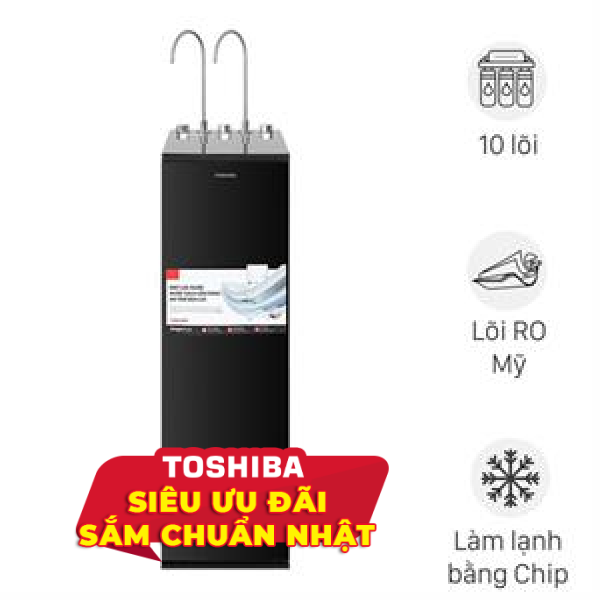 Máy lọc nước RO nóng nguội lạnh Hydrogen Toshiba TWP-WA2SVN(K) 10 lõi