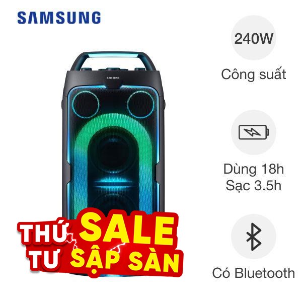Loa tháp di động dạng kéo Samsung MX-ST50F