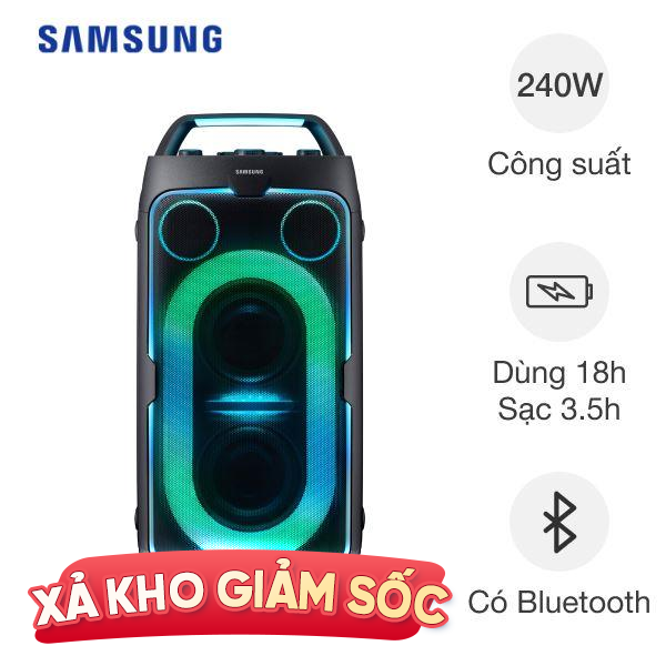 Loa tháp di động dạng kéo Samsung MX-ST50F