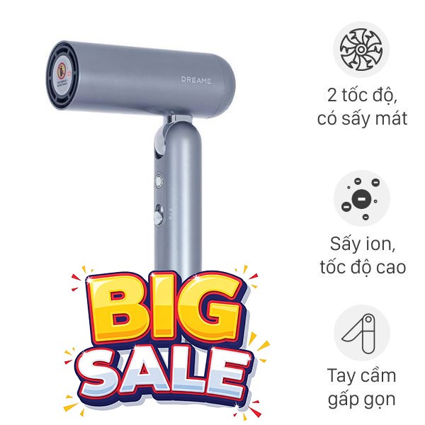 Máy sấy tóc và tạo kiểu đa năng Dreame AHD51 Space Gray