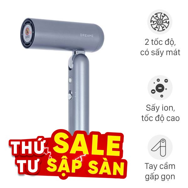 Máy sấy tóc và tạo kiểu đa năng Dreame AHD51 Space Gray