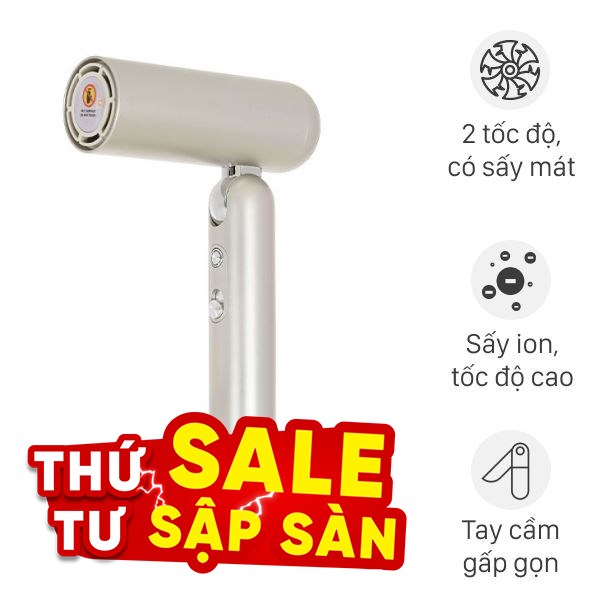 Máy sấy tóc và tạo kiểu đa năng Dreame AHD51 Titanium Gold