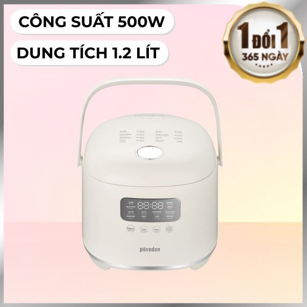 Nồi cơm điện tách đường Paveden 1.2 lít PR-3D12LSBE