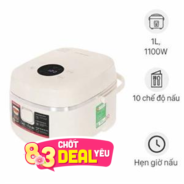 Nồi cơm điện cao tần Sharp 1 lít KS-IH10IX-WH