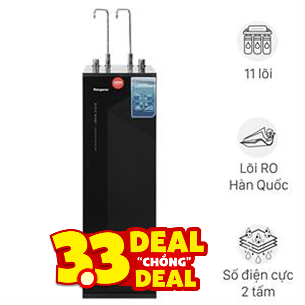 Máy lọc nước RO nóng nguội lạnh Hydrogen ion kiềm Kangaroo KGHC11A4