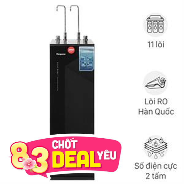 Máy lọc nước RO nóng nguội lạnh Hydrogen ion kiềm Kangaroo KGHC11A4