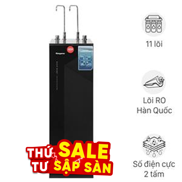 Máy lọc nước RO nóng nguội lạnh Hydrogen ion kiềm Kangaroo KGHC11A4