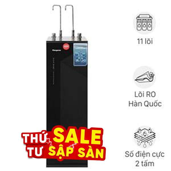 Máy lọc nước RO nóng nguội lạnh Hydrogen ion kiềm Kangaroo KGHC11A4