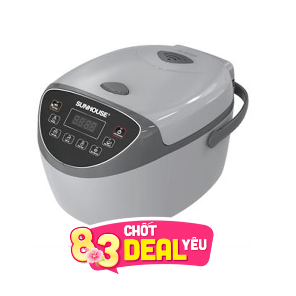 Nồi cơm điện tử Sunhouse 1.8 lít SHD8912