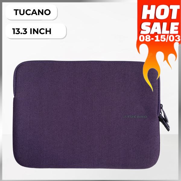 Túi chống sốc Macbook Pro 13.3 inch TUCANO Melange Second Skin - Tím