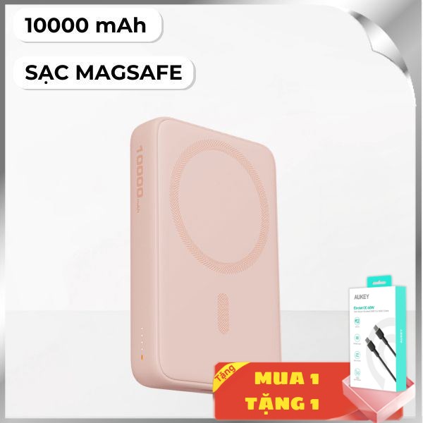 Aukey 20W PB-MS04 - Hồng