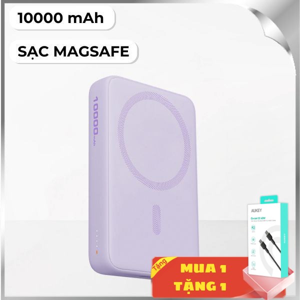 Aukey 20W PB-MS04 - Tím