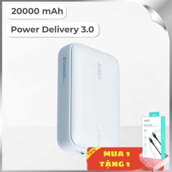 Aukey 20W PB-Y57 Spark Mini - Xanh