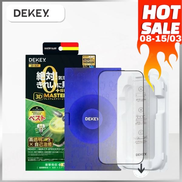 Miếng dán kính cường lực iPhone Air DEKEY 3D Sentery