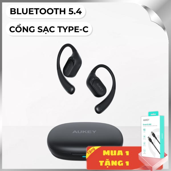 Tai nghe TWS Aukey EP-S1 OWS - Đen