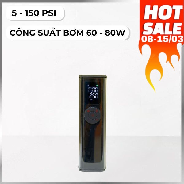 Bơm xe thông minh kèm định vị IDMIX