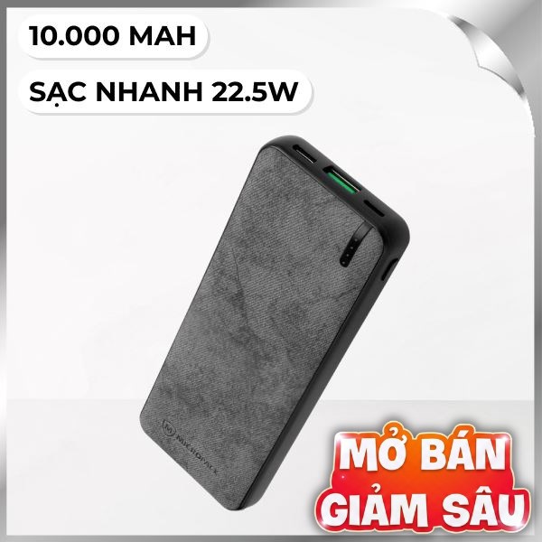 MicroPack AntibacTerial Power Store 1020 22.5W PB1020 - Xám