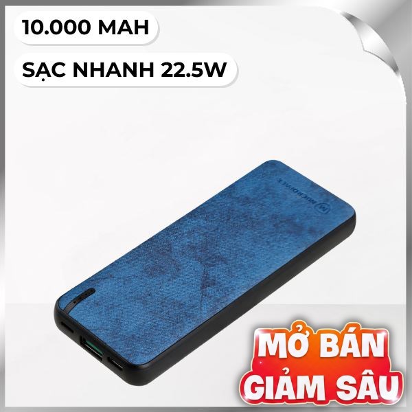 MicroPack AntibacTerial Power Store 1020 22.5W PB1020 - Xanh Navy