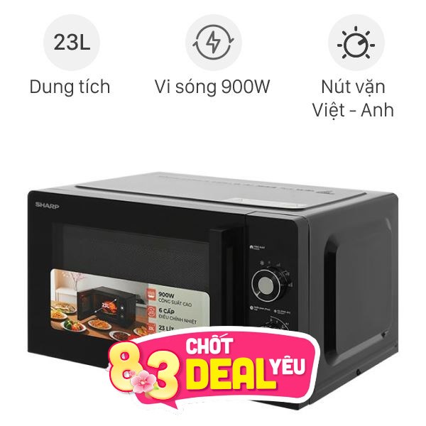 Lò vi sóng Sharp R-2348V-BK