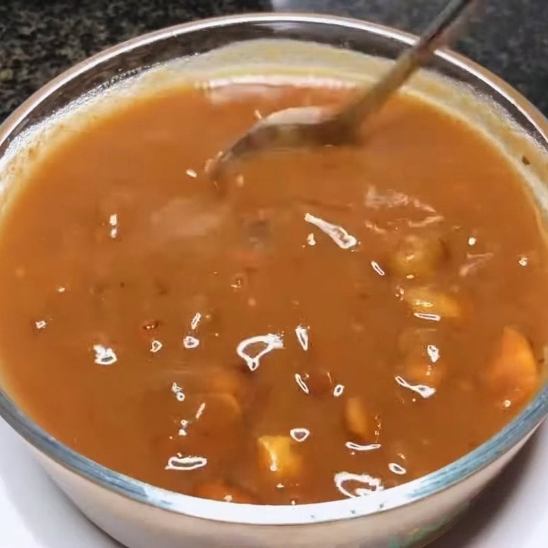 Bước 2 Ngâm me, lấy nước cốt me sánh mịn Mắm me "đa năng"