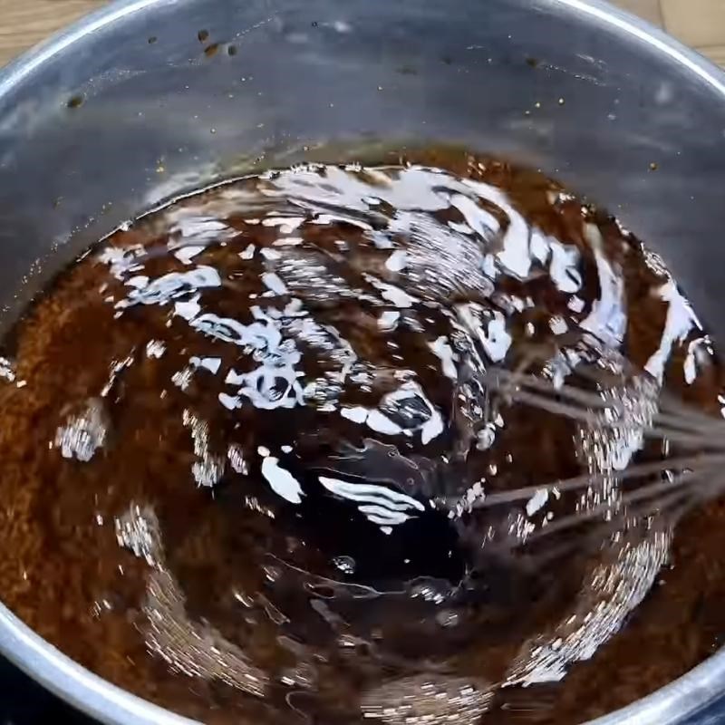 Bước 2 Cách nấu sương sáo không bị vón cục Cà phê sữa tươi sương sáo