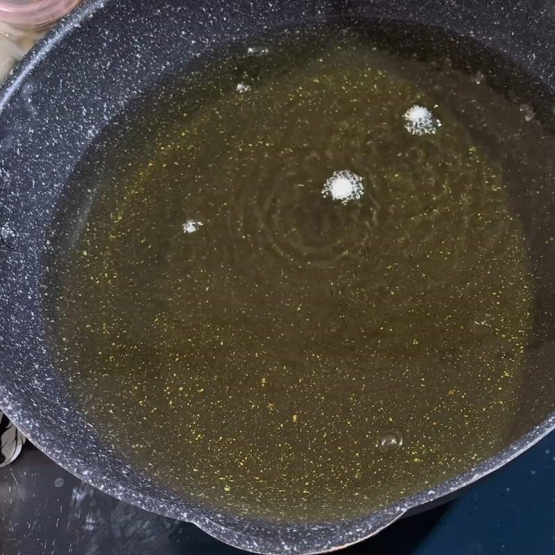 Bước 4 Cách rán bánh chuối phồng giòn Bánh chuối chiên phồng ruột