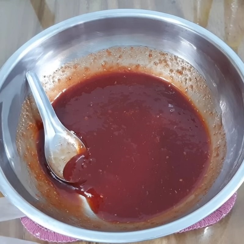 Bước 2 Cách ướp thịt xá xíu đậm đà Thịt xá xíu ướp bằng gói gia vị Cholimex