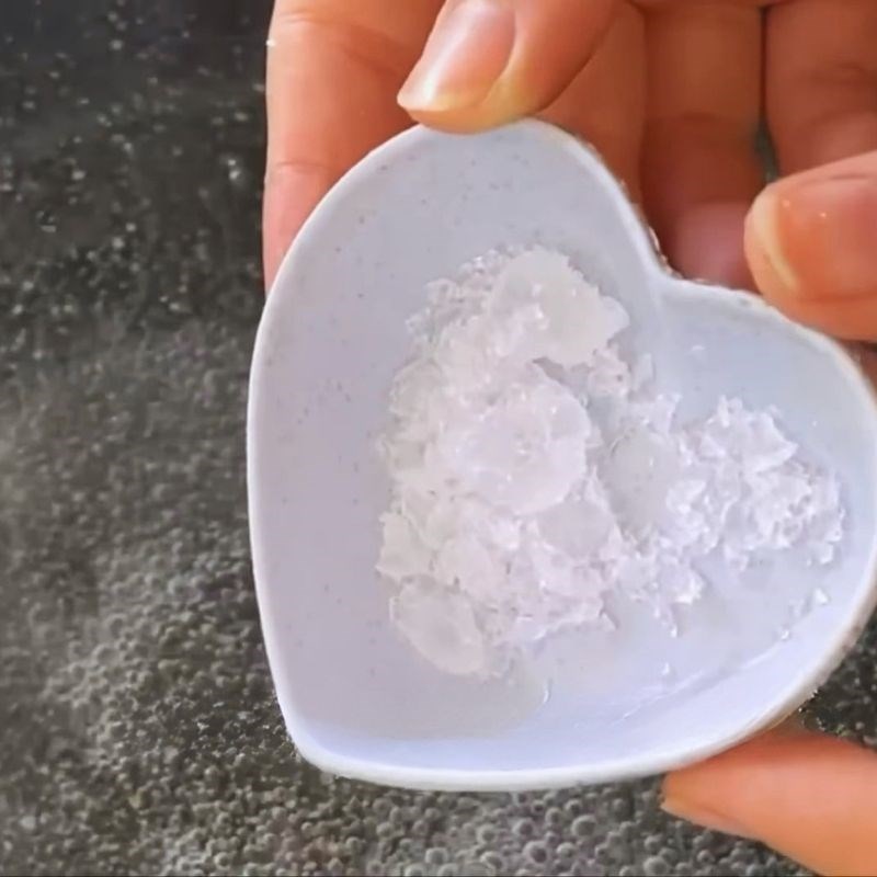 Bước 3 Chần phèn chua Ô mai khế