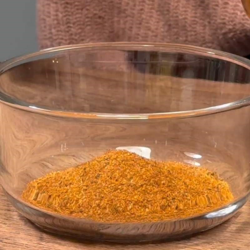 Bước 1 Chuẩn bị hỗn hợp gia vị Cajun Hải sản sốt cajun