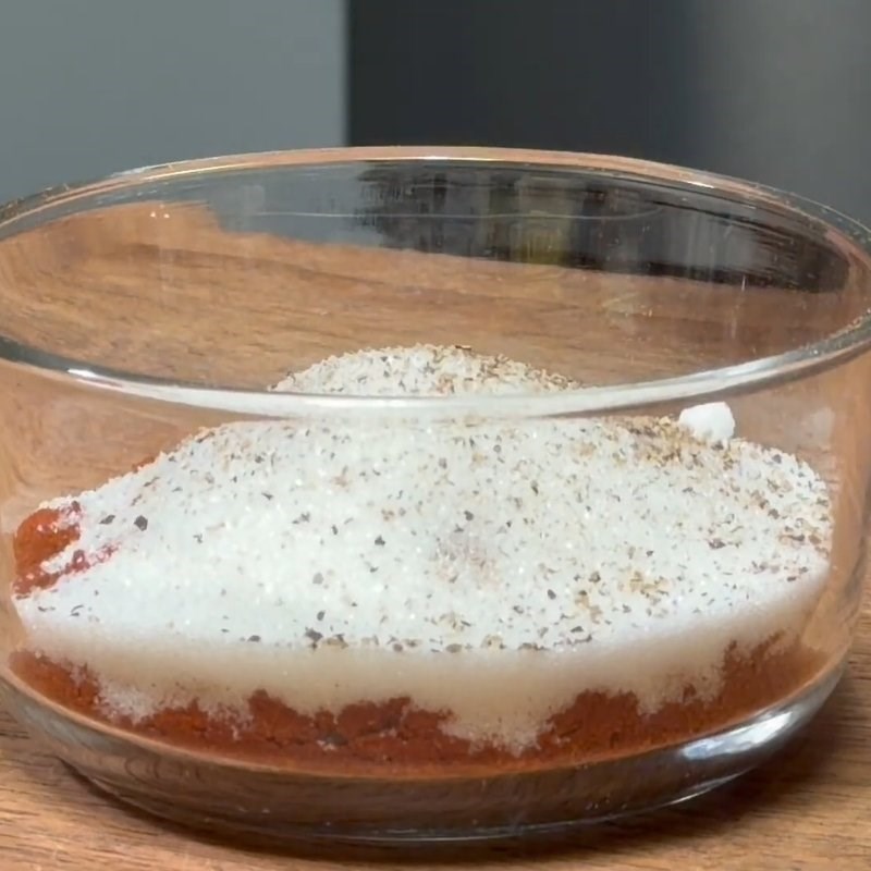 Bước 1 Chuẩn bị hỗn hợp gia vị Cajun Hải sản sốt cajun