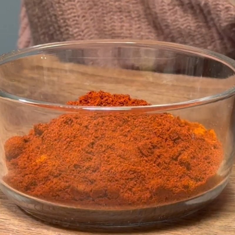 Bước 1 Chuẩn bị hỗn hợp gia vị Cajun Hải sản sốt cajun